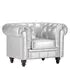 Aristocrat Arm Chair Silver - ED-FURNITOPIA