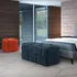 Checks Stool Navy Blue - ED-FURNITOPIA