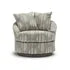 Alana Swivel Barrel Chair (+100 fabrics) - ED-FURNITOPIA