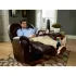 Bodie Double Reclining Leather Console Loveseat (+3 leathers) - ED-FURNITOPIA