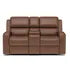 Linden Leather Power Reclining Sofa with Power Headrests and Lumbar (946-02) ZERO GRAVITY